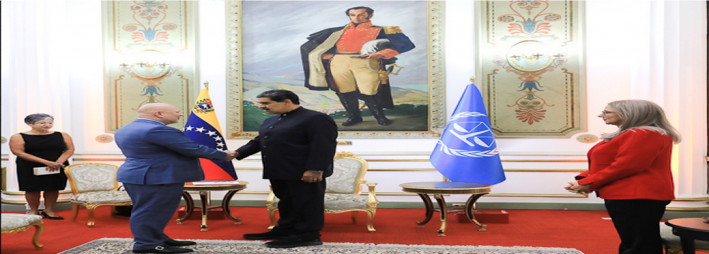 Presidente Maduro cumple agenda de trabajo del fiscal General de la CPI, Karim Khan